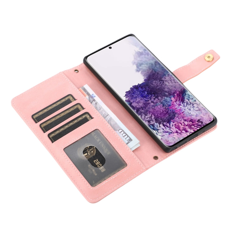 For Samsung Galaxy S20+ PU + TPU Horizontal Flip Leather Case with Holder & Card Slot & Wallet & Lanyard