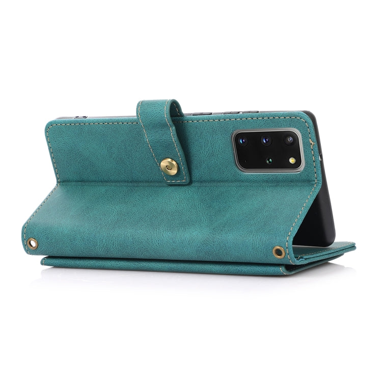 For Samsung Galaxy S20+ PU + TPU Horizontal Flip Leather Case with Holder & Card Slot & Wallet & Lanyard