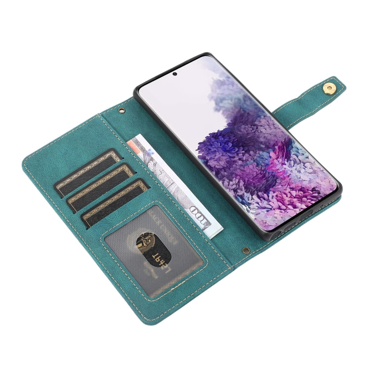 For Samsung Galaxy S20+ PU + TPU Horizontal Flip Leather Case with Holder & Card Slot & Wallet & Lanyard