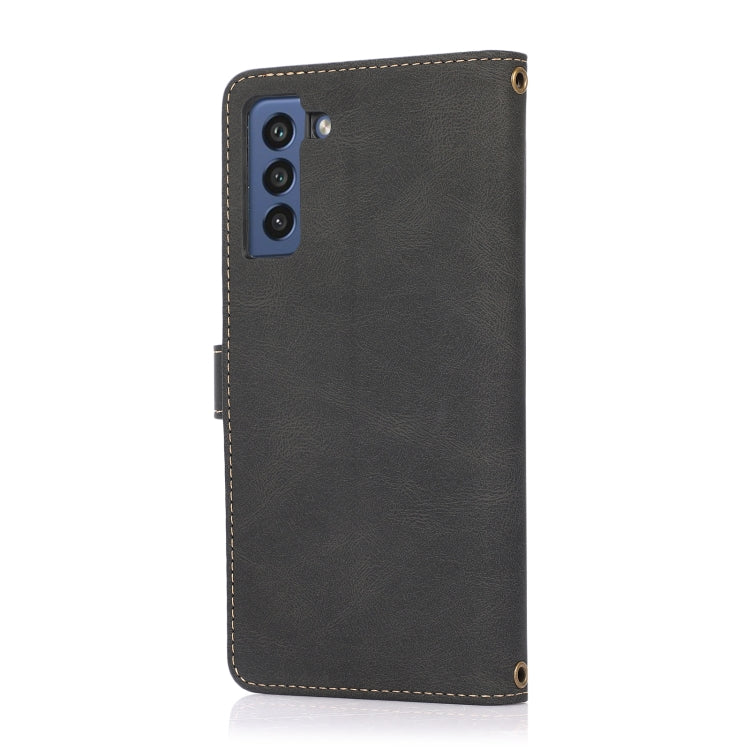 For Samsung Galaxy S21 FE 5G PU + TPU Horizontal Flip Leather Case with Holder & Card Slot & Wallet & Lanyard