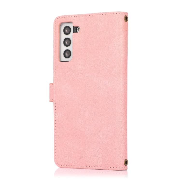 For Samsung Galaxy S21+ 5G PU + TPU Horizontal Flip Leather Case with Holder & Card Slot & Wallet & Lanyard