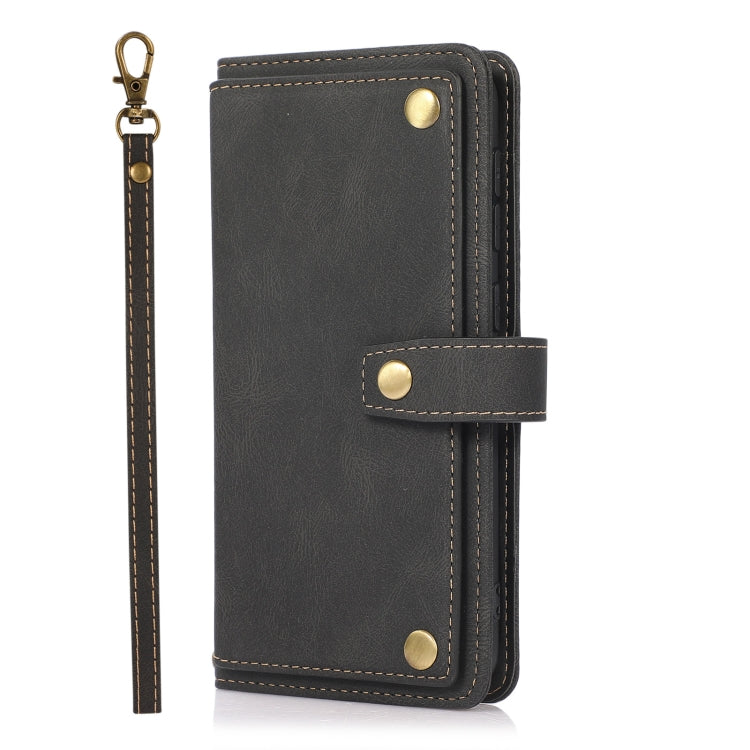 For Samsung Galaxy A10 / M10 PU + TPU Horizontal Flip Leather Case with Holder & Card Slot & Wallet & Lanyard