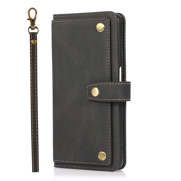 For Samsung Galaxy A12 PU + TPU Horizontal Flip Leather Case with Holder & Card Slot & Wallet & Lanyard