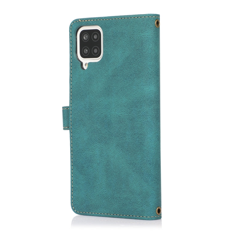 For Samsung Galaxy A12 PU + TPU Horizontal Flip Leather Case with Holder & Card Slot & Wallet & Lanyard