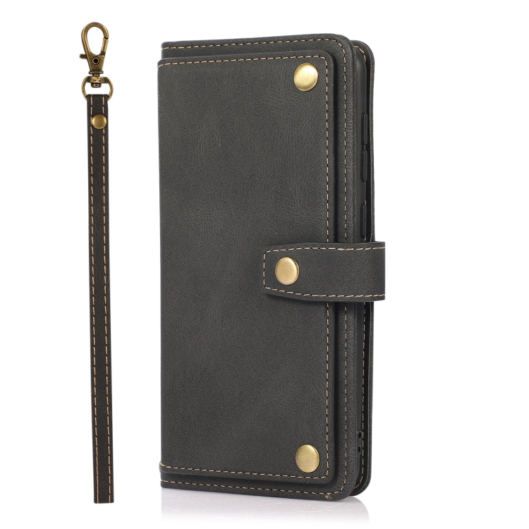 For Samsung Galaxy A50 / A30s / A50s PU + TPU Horizontal Flip Leather Case with Holder & Card Slot & Wallet & Lanyard