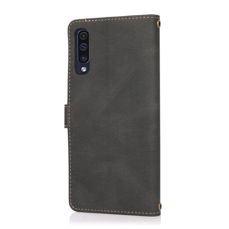 For Samsung Galaxy A50 / A30s / A50s PU + TPU Horizontal Flip Leather Case with Holder & Card Slot & Wallet & Lanyard