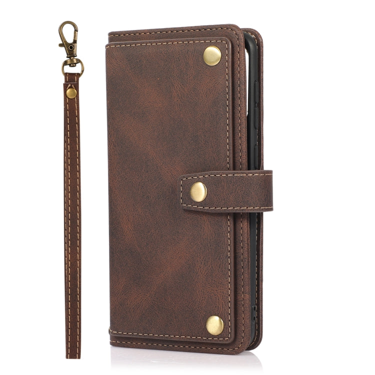 For Samsung Galaxy A50 / A30s / A50s PU + TPU Horizontal Flip Leather Case with Holder & Card Slot & Wallet & Lanyard