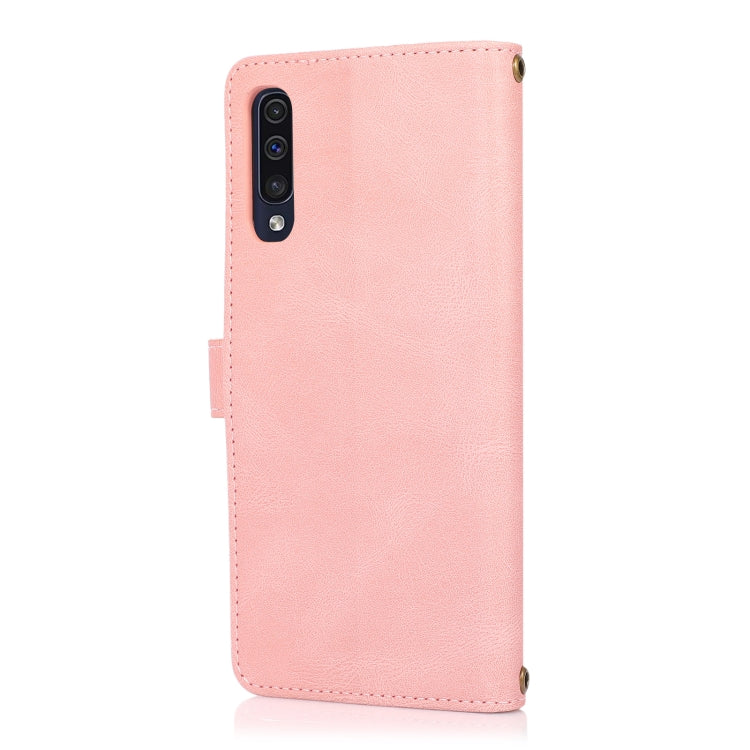 For Samsung Galaxy A50 / A30s / A50s PU + TPU Horizontal Flip Leather Case with Holder & Card Slot & Wallet & Lanyard