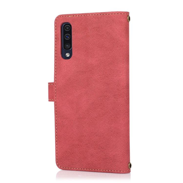 For Samsung Galaxy A50 / A30s / A50s PU + TPU Horizontal Flip Leather Case with Holder & Card Slot & Wallet & Lanyard