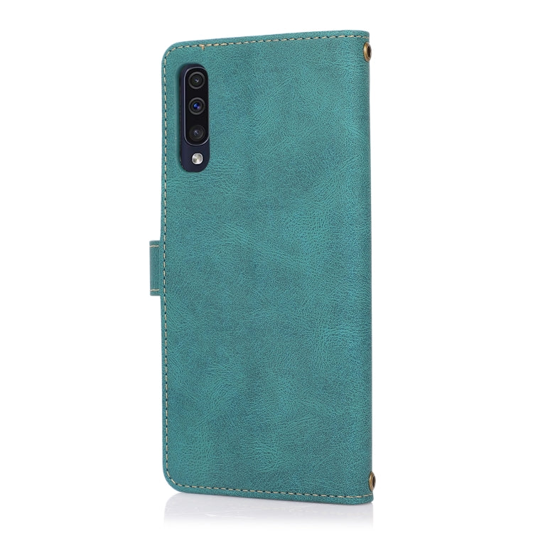 For Samsung Galaxy A50 / A30s / A50s PU + TPU Horizontal Flip Leather Case with Holder & Card Slot & Wallet & Lanyard