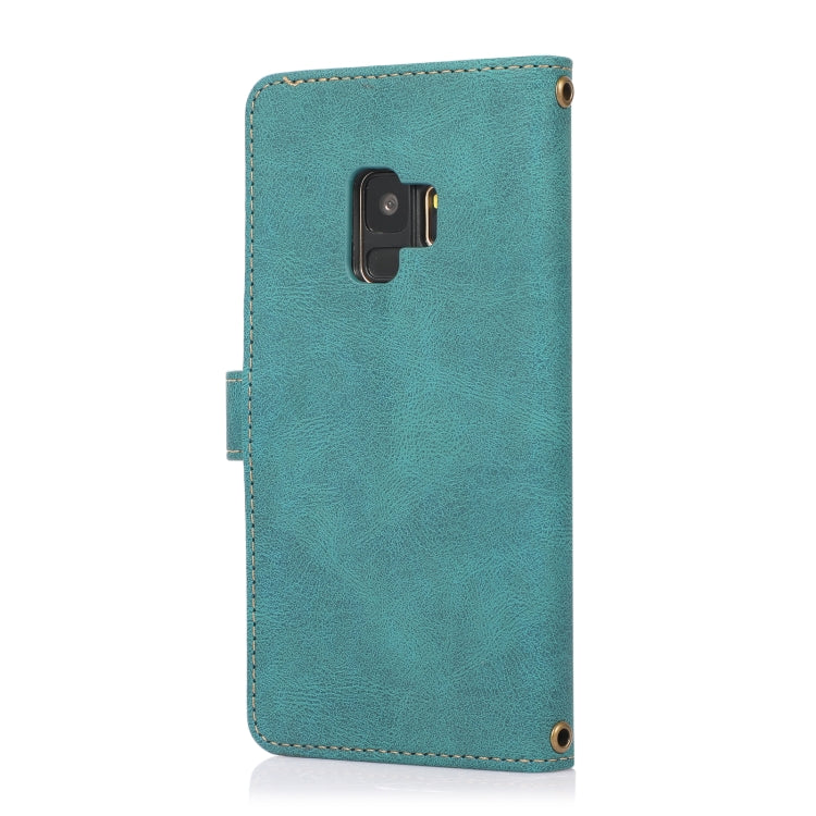 For Samsung Galaxy S9 PU + TPU Horizontal Flip Leather Case with Holder & Card Slot & Wallet & Lanyard