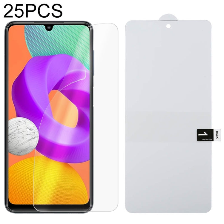 For Samsung Galaxy M22 25 PCS Full Screen Protector Explosion-proof Hydrogel Film