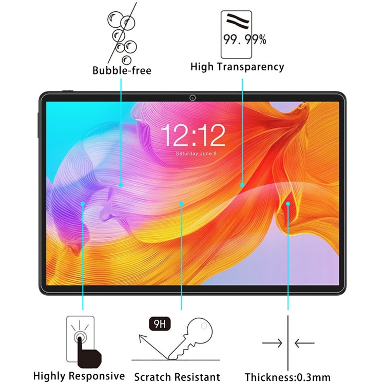 For Teclast M40SE 9H 2.5D Explosion-proof Tempered Glass Film