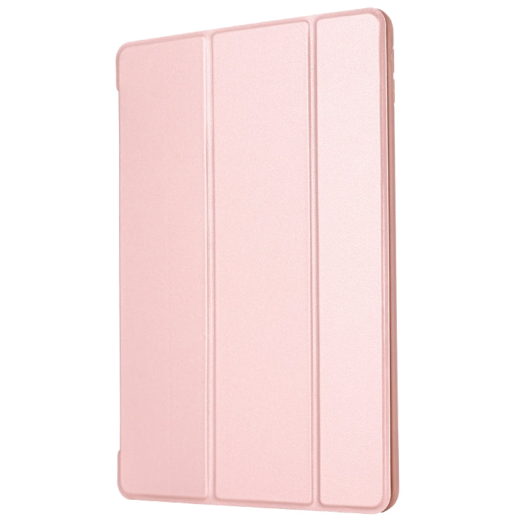 For iPad 10.2 2021 / 2020 / 2019 GEBEI Shockproof Horizontal Flip Leather Case with Three-folding Holder