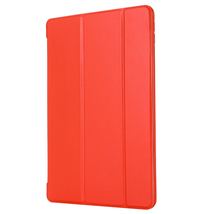 For iPad 10.2 2021 / 2020 / 2019 GEBEI Shockproof Horizontal Flip Leather Case with Three-folding Holder