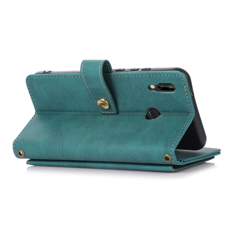 For Huawei P20 Lite PU + TPU Horizontal Flip Leather Case with Holder & Card Slot & Wallet & Lanyard