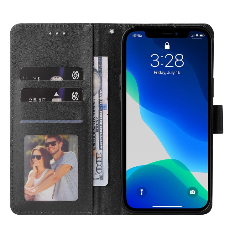 For iPhone 13 mini Multifunctional Horizontal Flip Leather Case, with Three Card Slot & Holder & Photo Frame & Lanyard