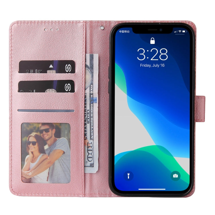 For iPhone 13 mini Multifunctional Horizontal Flip Leather Case, with Three Card Slot & Holder & Photo Frame & Lanyard