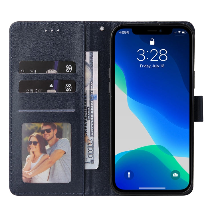 For iPhone 13 mini Multifunctional Horizontal Flip Leather Case, with Three Card Slot & Holder & Photo Frame & Lanyard