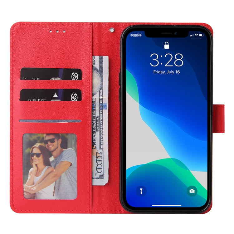 For iPhone 13 mini Multifunctional Horizontal Flip Leather Case, with Three Card Slot & Holder & Photo Frame & Lanyard
