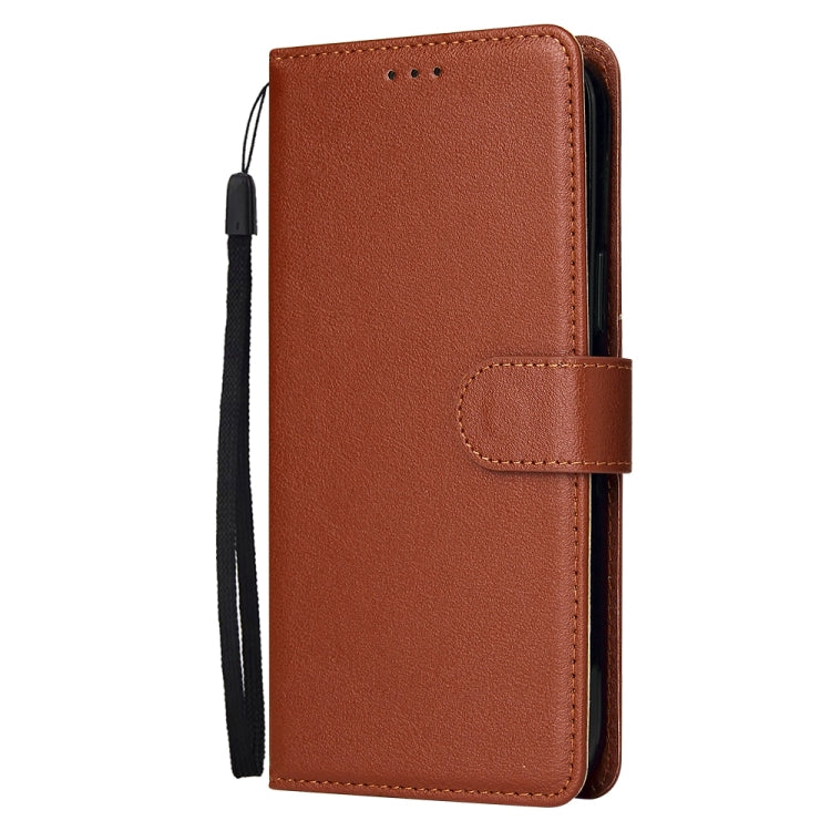 For iPhone 13 Pro Multifunctional Horizontal Flip Leather Case, with Three Card Slot & Holder & Photo Frame & Lanyard