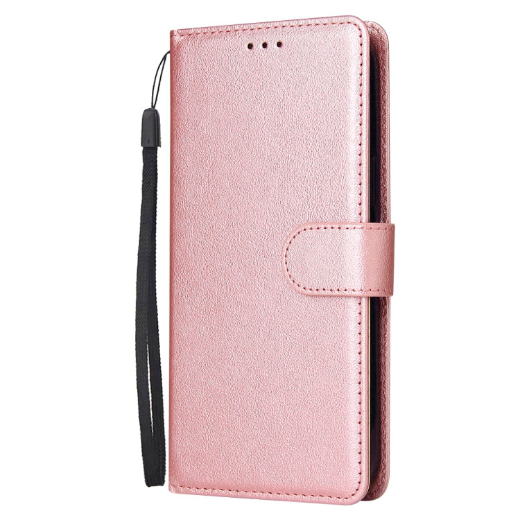 For iPhone 13 Pro Multifunctional Horizontal Flip Leather Case, with Three Card Slot & Holder & Photo Frame & Lanyard