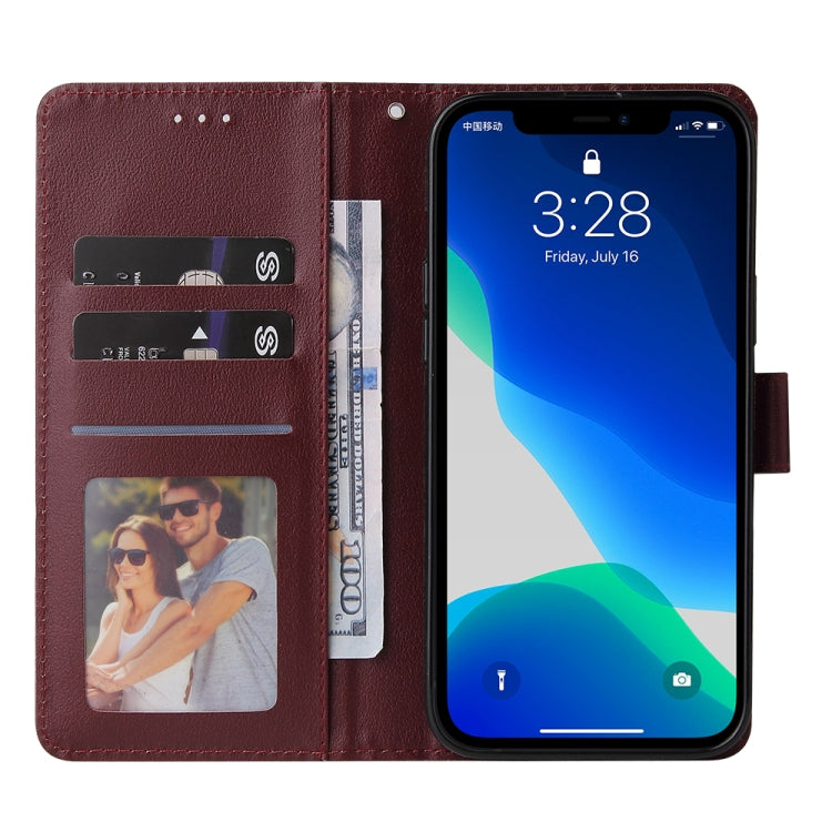 For iPhone 13 Pro Multifunctional Horizontal Flip Leather Case, with Three Card Slot & Holder & Photo Frame & Lanyard