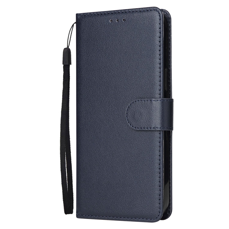 For iPhone 13 Pro Multifunctional Horizontal Flip Leather Case, with Three Card Slot & Holder & Photo Frame & Lanyard