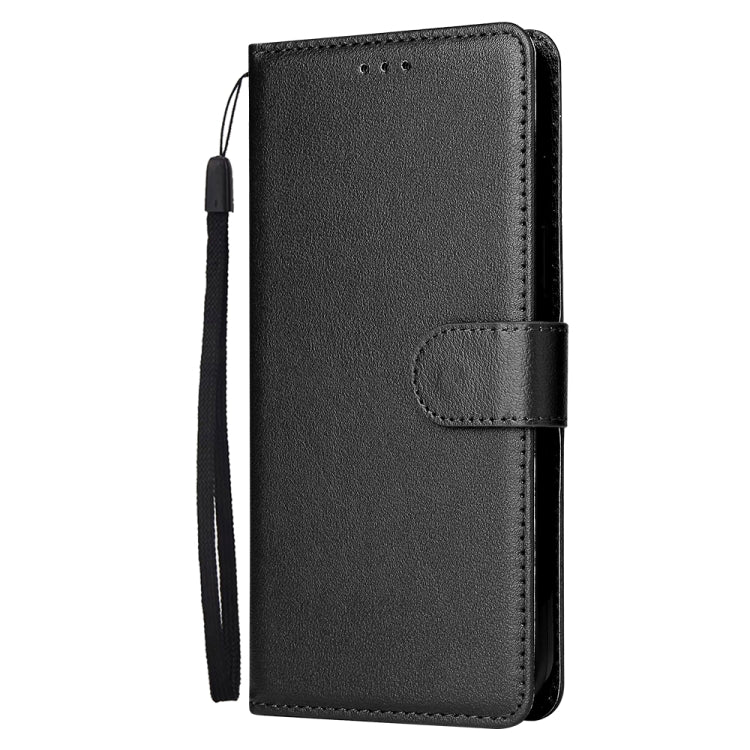 For iPhone 13 Pro Max Multifunctional Horizontal Flip Leather Case, with Three Card Slot & Holder & Photo Frame & Lanyard