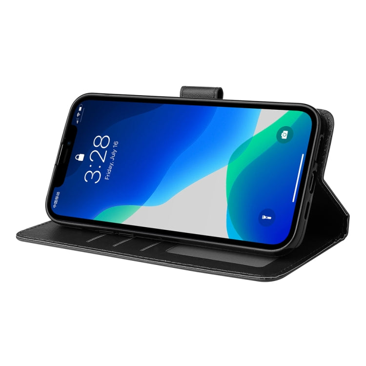 For iPhone 13 Pro Max Multifunctional Horizontal Flip Leather Case, with Three Card Slot & Holder & Photo Frame & Lanyard