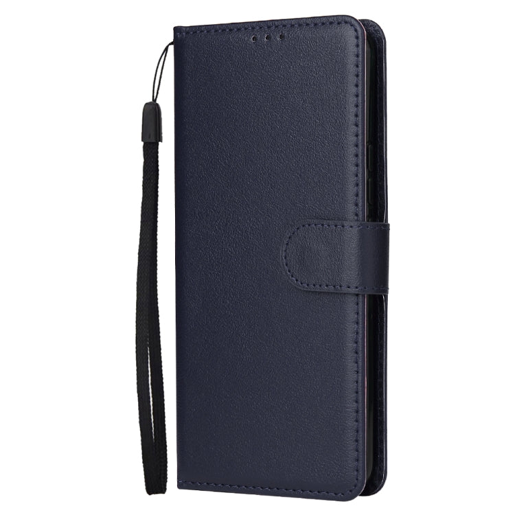 For OPPO Realme 8 / 8 Pro 4G Multifunctional Horizontal Flip Leather Case, with Three Card Slot & Holder & Photo Frame & Lanyard