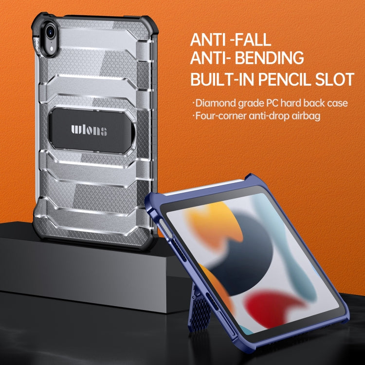 For iPad mini 6 wlons Explorer Series PC + TPU Protective Tablet Case with Folding Holder