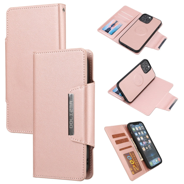 For iPhone 13 Pro Max Ultra-thin Separable Magnetic Horizontal Flip Leather Case with Card Slot & Wallet