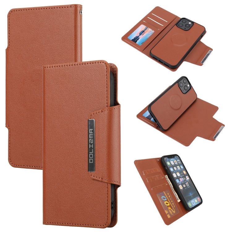 For iPhone 13 Pro Max Ultra-thin Separable Magnetic Horizontal Flip Leather Case with Card Slot & Wallet