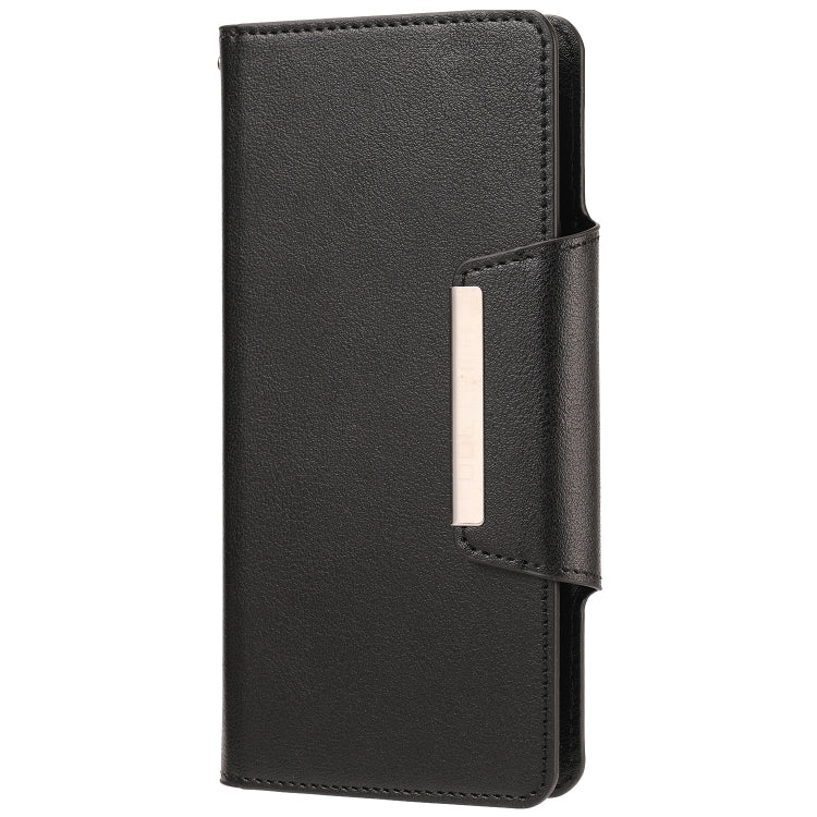 For iPhone 12 / 12 Pro Ultra-thin Separable Magnetic Horizontal Flip Leather Case with Card Slot & Wallet