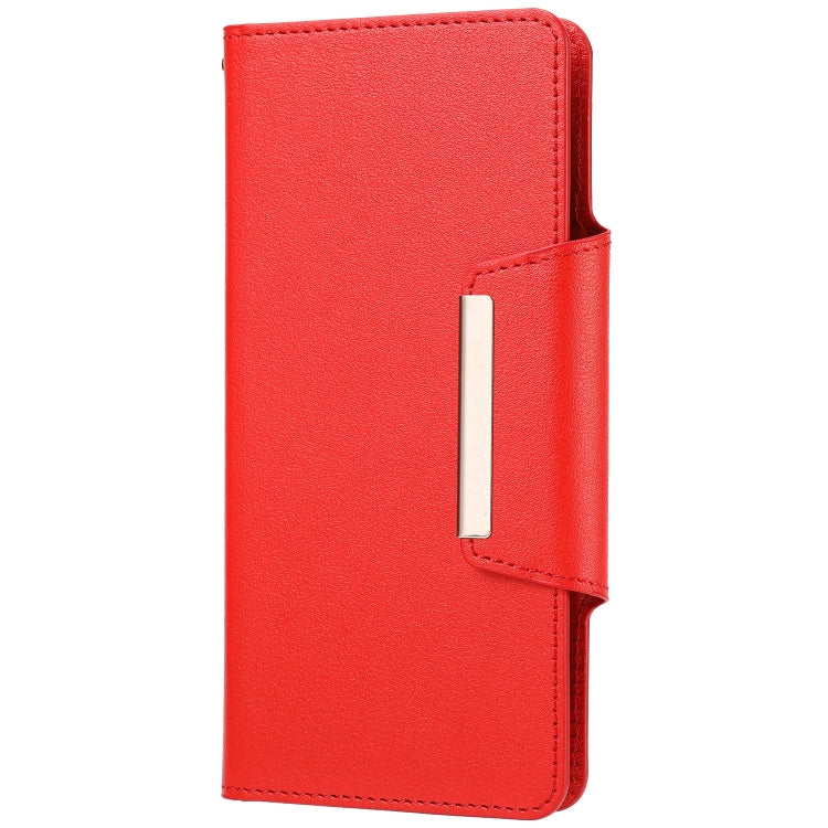 For iPhone 12 / 12 Pro Ultra-thin Separable Magnetic Horizontal Flip Leather Case with Card Slot & Wallet