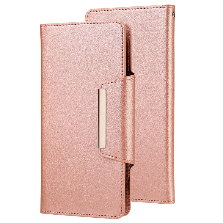 For iPhone SE 2022 / SE 2020 / 8 / 7 Ultra-thin Separable Magnetic Horizontal Flip Leather Case with Card Slot & Wallet