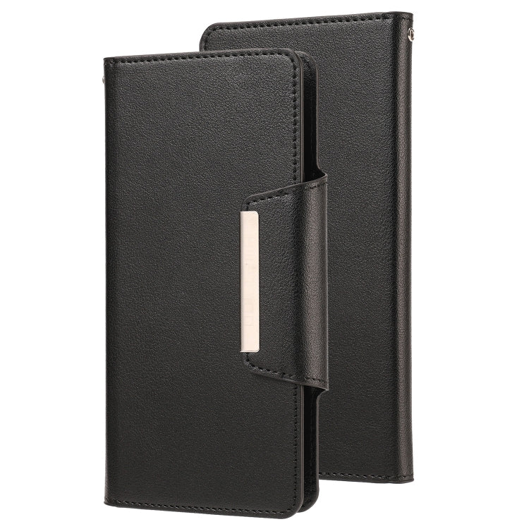 For iPhone SE 2022 / SE 2020 / 8 / 7 Ultra-thin Separable Magnetic Horizontal Flip Leather Case with Card Slot & Wallet