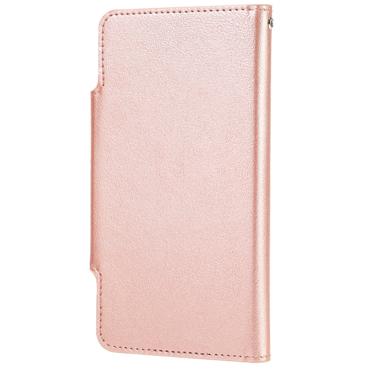 For iPhone X / XS Ultra-thin Separable Magnetic Horizontal Flip Leather Case with Card Slot & Wallet