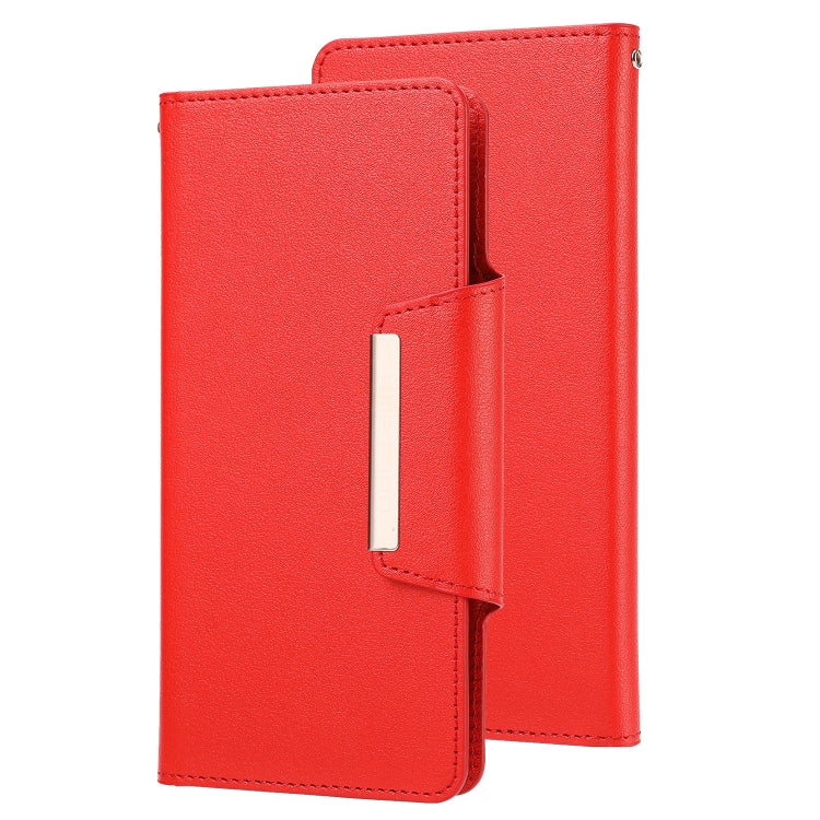 For iPhone X / XS Ultra-thin Separable Magnetic Horizontal Flip Leather Case with Card Slot & Wallet