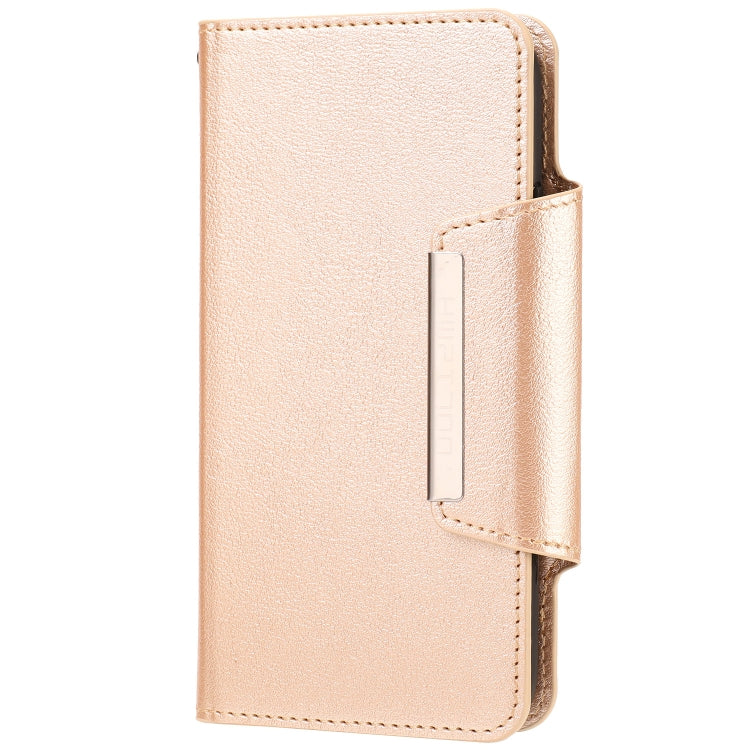 For iPhone X / XS Ultra-thin Separable Magnetic Horizontal Flip Leather Case with Card Slot & Wallet
