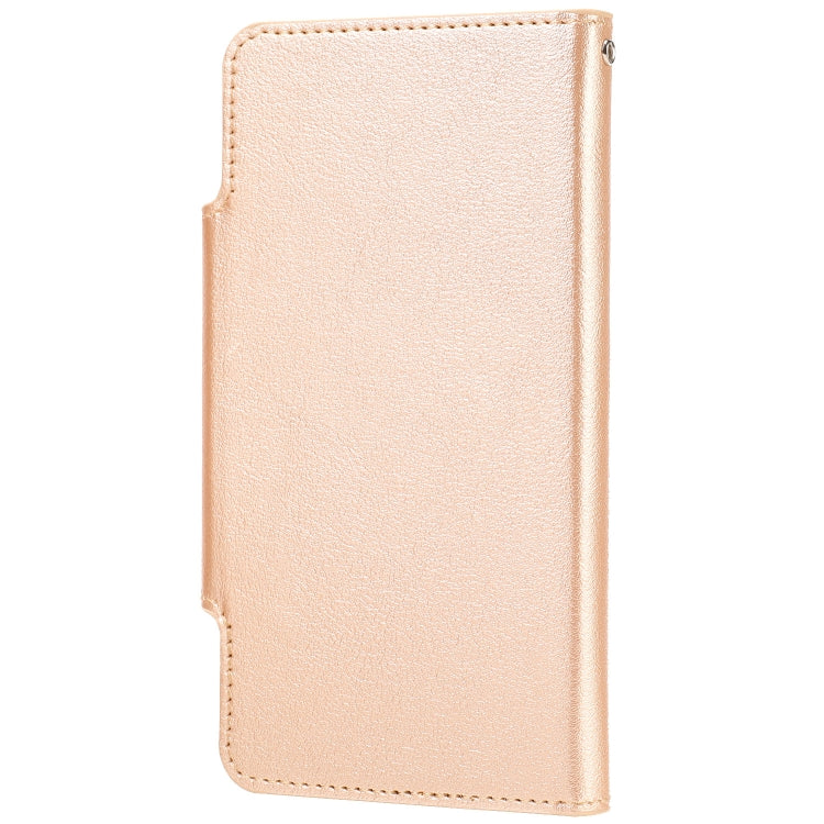 For iPhone X / XS Ultra-thin Separable Magnetic Horizontal Flip Leather Case with Card Slot & Wallet