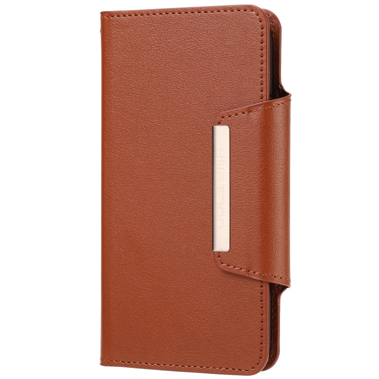 For iPhone X / XS Ultra-thin Separable Magnetic Horizontal Flip Leather Case with Card Slot & Wallet