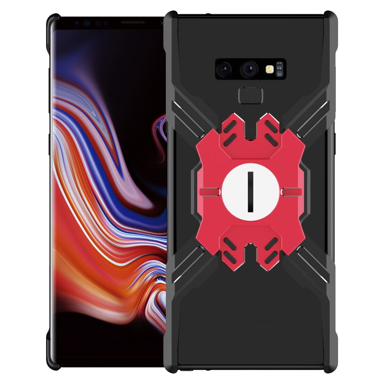 For Galaxy Note9 Hero Series Anti-fall Wear-resistant Metal Protective Case with Bracket