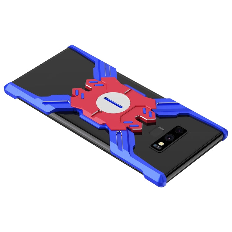 For Galaxy Note9 Hero Series Anti-fall Wear-resistant Metal Protective Case with Bracket