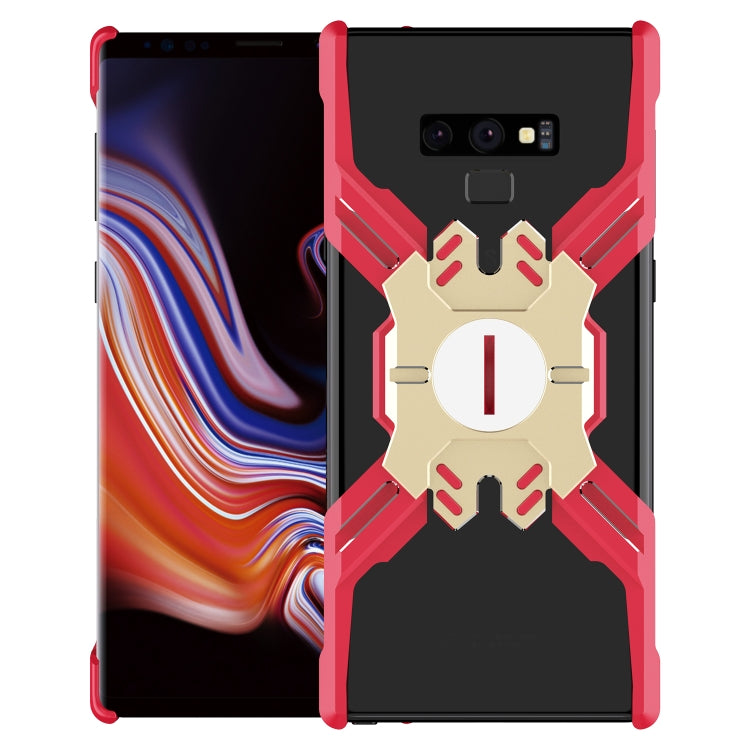 For Galaxy Note9 Hero Series Anti-fall Wear-resistant Metal Protective Case with Bracket