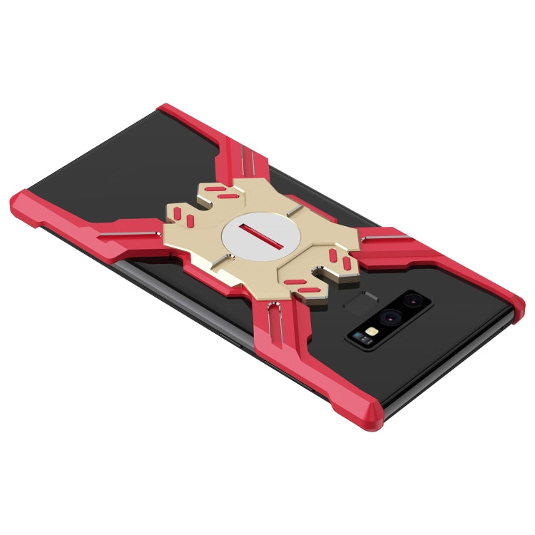 For Galaxy Note9 Hero Series Anti-fall Wear-resistant Metal Protective Case with Bracket