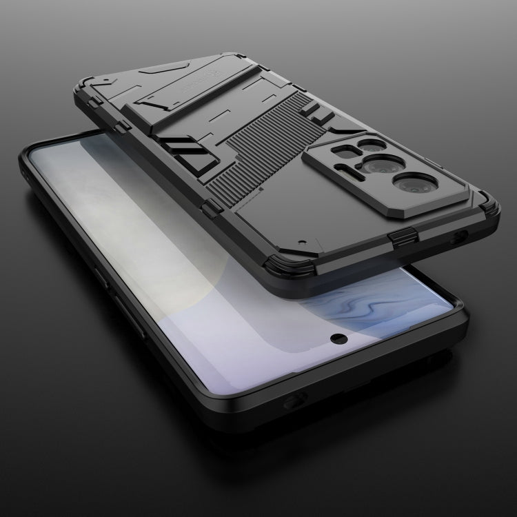 For vivo X70 Pro Punk Armor 2 in 1 PC + TPU Shockproof Case with Invisible Holder