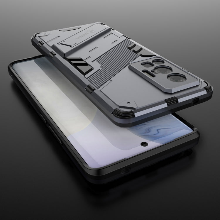 For vivo X70 Pro Punk Armor 2 in 1 PC + TPU Shockproof Case with Invisible Holder