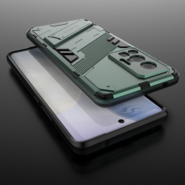 For vivo X70 Pro Punk Armor 2 in 1 PC + TPU Shockproof Case with Invisible Holder